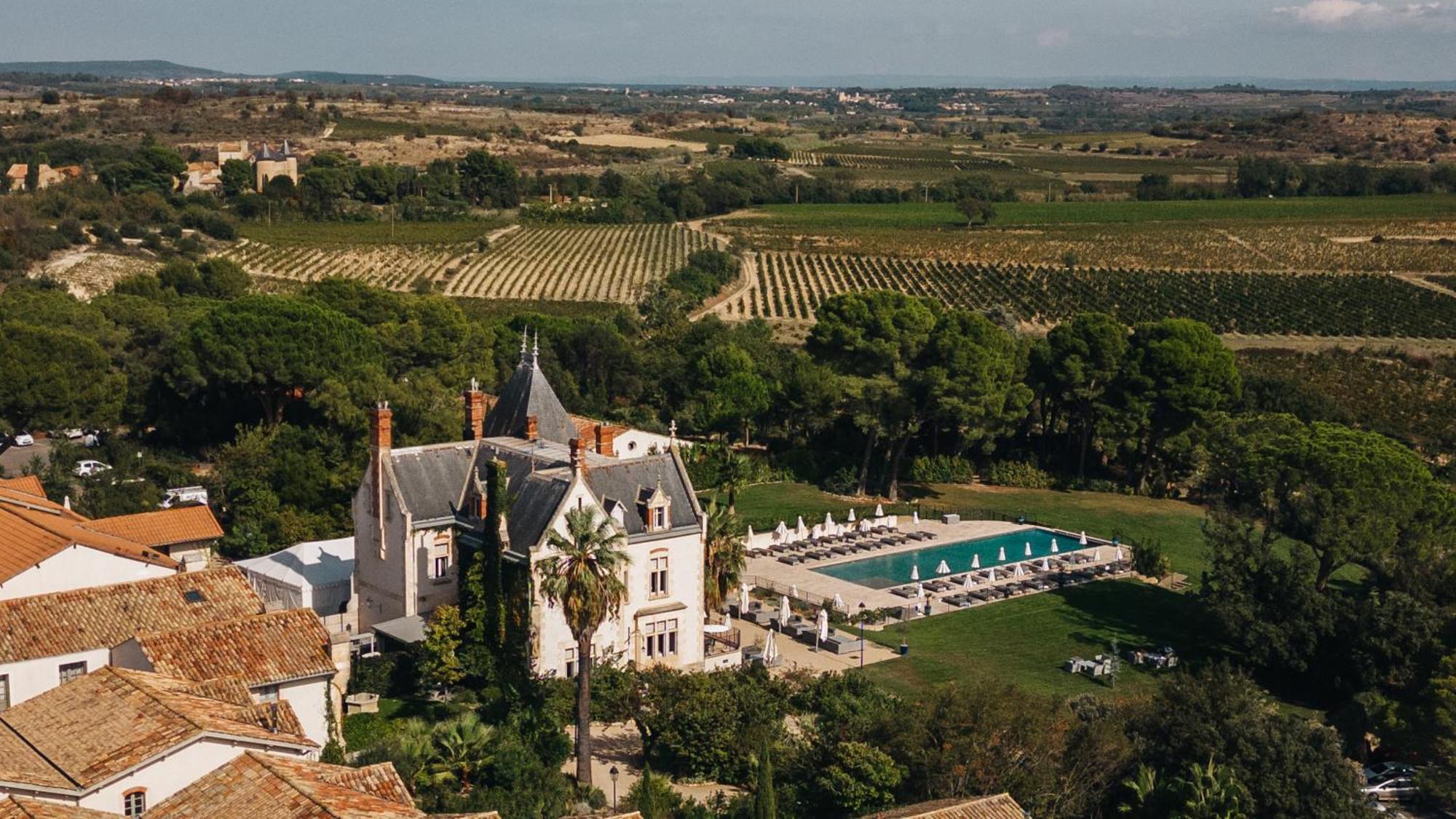Chateau St Pierre De Serjac Puissalicon Esterno foto
